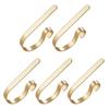 2/3Pcs Christmas Sock Hook Hanger Fireplace Hanger Metal Mantelpiece Xmas Stocking Clips Multi-Use Party Christmas Supplies