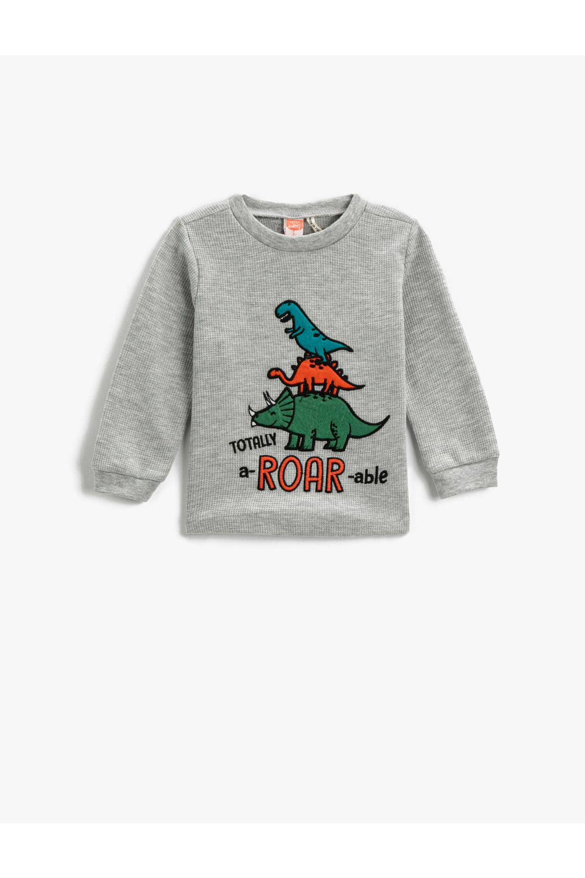 

T-Shirt - Gray - Relaxed fit