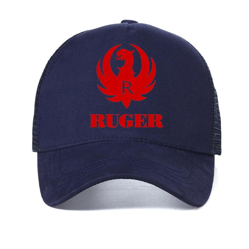 Ruger Rugged Reliable Firearms Awesome Cap Outdoor Tactics Baseball Caps For Men Women fishing hat Mesh breathable hats