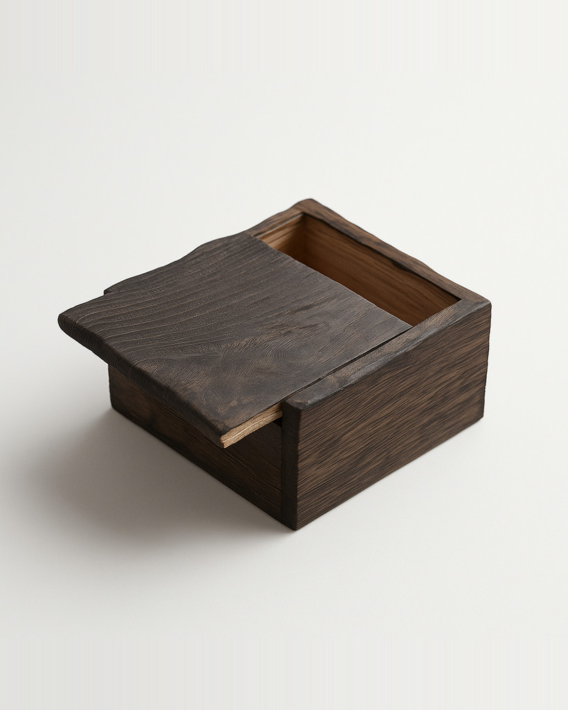 1PC Wood Jewelry Box Keepsake Box Decorative Antique Watch Box Jewelry Storage Box Trinket Organizer for Charms