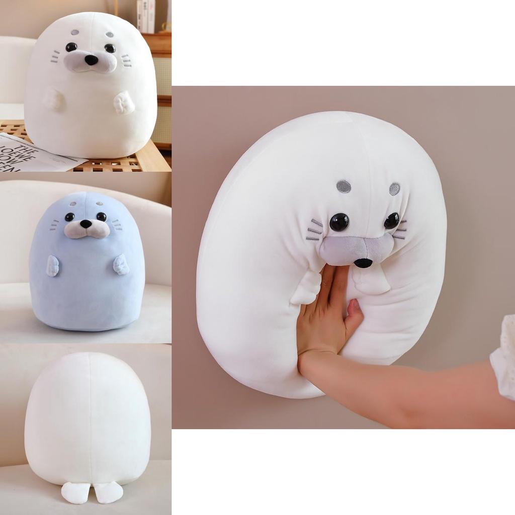 Cute And Soft Standing Seal Plush Toy For Ocean Lovers