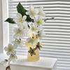 Artificial Jasmine Flower 31" Fake Hanging Flowers Faux Silk Flower Arrangement for Party Home Wedding Decoration