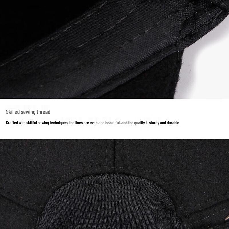 ZHENYUEQI Senior Winter Warm Earflap Duckbill Cap