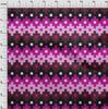 oneOone Georgette Viscose Dark Magenta Fabric Geometric Craft Projects Decor Fabric Printed By The Yard 42 Inch