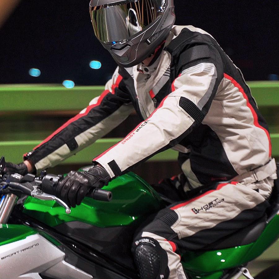 Four-Season Motorcycle Riding Suit: Durable, Windproof, Split-Type Pants, Fall-Resistant, Outdoor Sports Set