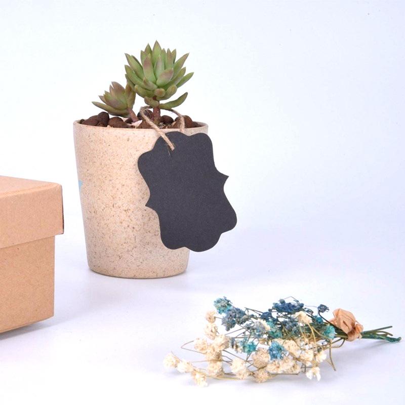 100Pcs Kraft Paper Tags Wedding Party Decoration Gift Tags Diy Packaging Labels