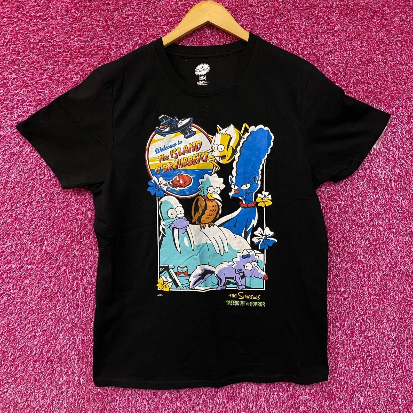

The Simpsons The Island Of Dr. Hibbert Treehouse Of Horror T-Shirt XL