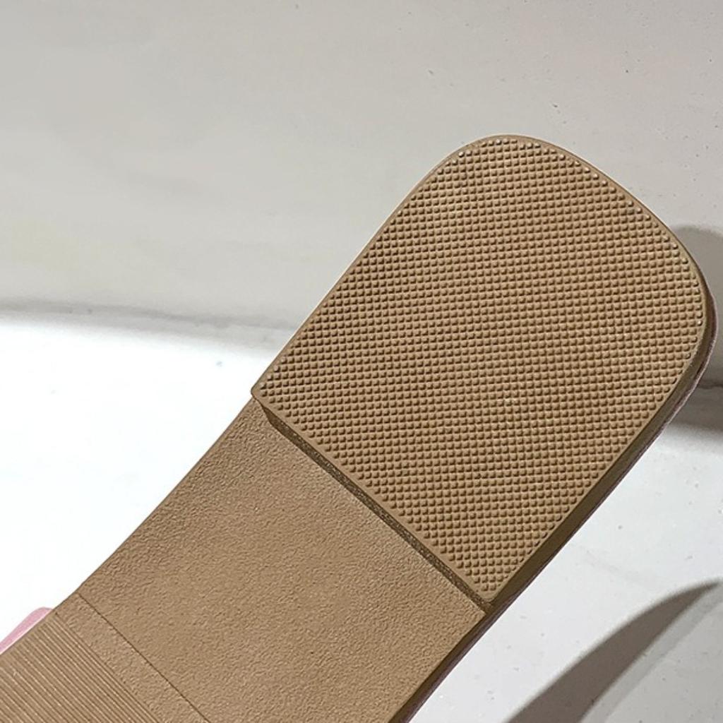 Bow Tie, Beach Sandals, Women's Slippers, Plus Size Flat Shoes, Sandals