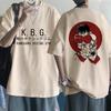 Hajime No Ippo Hip Hop Size TShirt Anime Harajuku Tee Tops Men Women Makunouchi Takamura T-Shirt KGB Y2k Manga Tshirt Clothes
