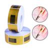 Golden Rectangular Nail Extension Paper Holder - 500 Sheets