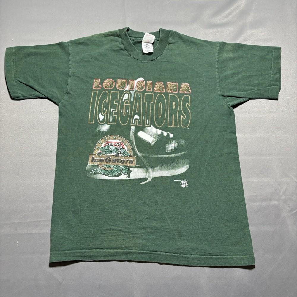

Louisiana Ice Gators ECHL Hockey League Single Stitch Shirt Unisex T-Shirt S