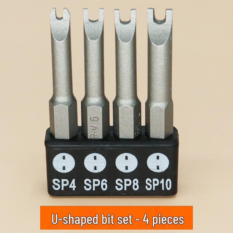 

Набор из 50 многоформенных бит для отвертки: U, Y, Треугольная головка для снятия винтов корпуса бытовой техники