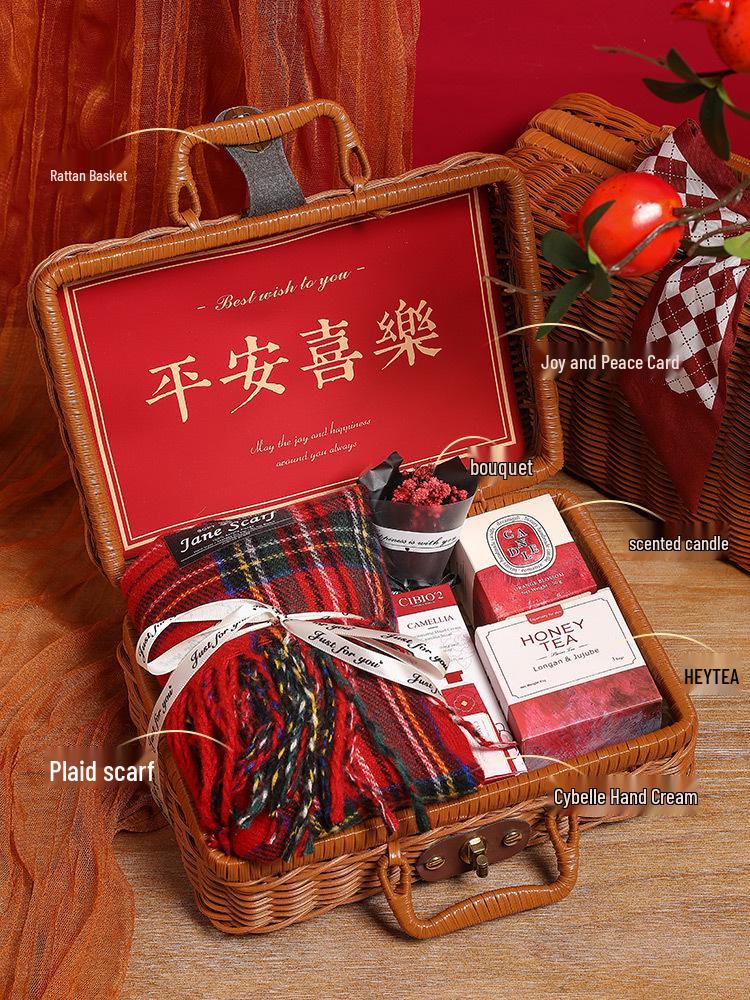 High-End Scarf Gift Box: Perfect Christmas or Birthday Gift for Girlfriend