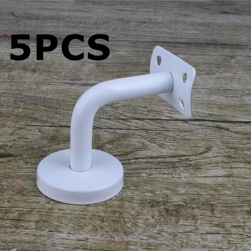 5 Stück/Set 60*60 mm Schwarz/Weiß Winkel Edelstahl Treppengeländer Wandmontage Winkel Halterungen Geländerhalterung Geländer