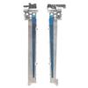 Precise Machined Laptop Hinge Replacement Durability Metal Construction Smooth Opening For L14 Laptop Screen Hinges Shafts