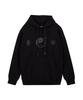 Yin-Yang Graphic Hoodie Black