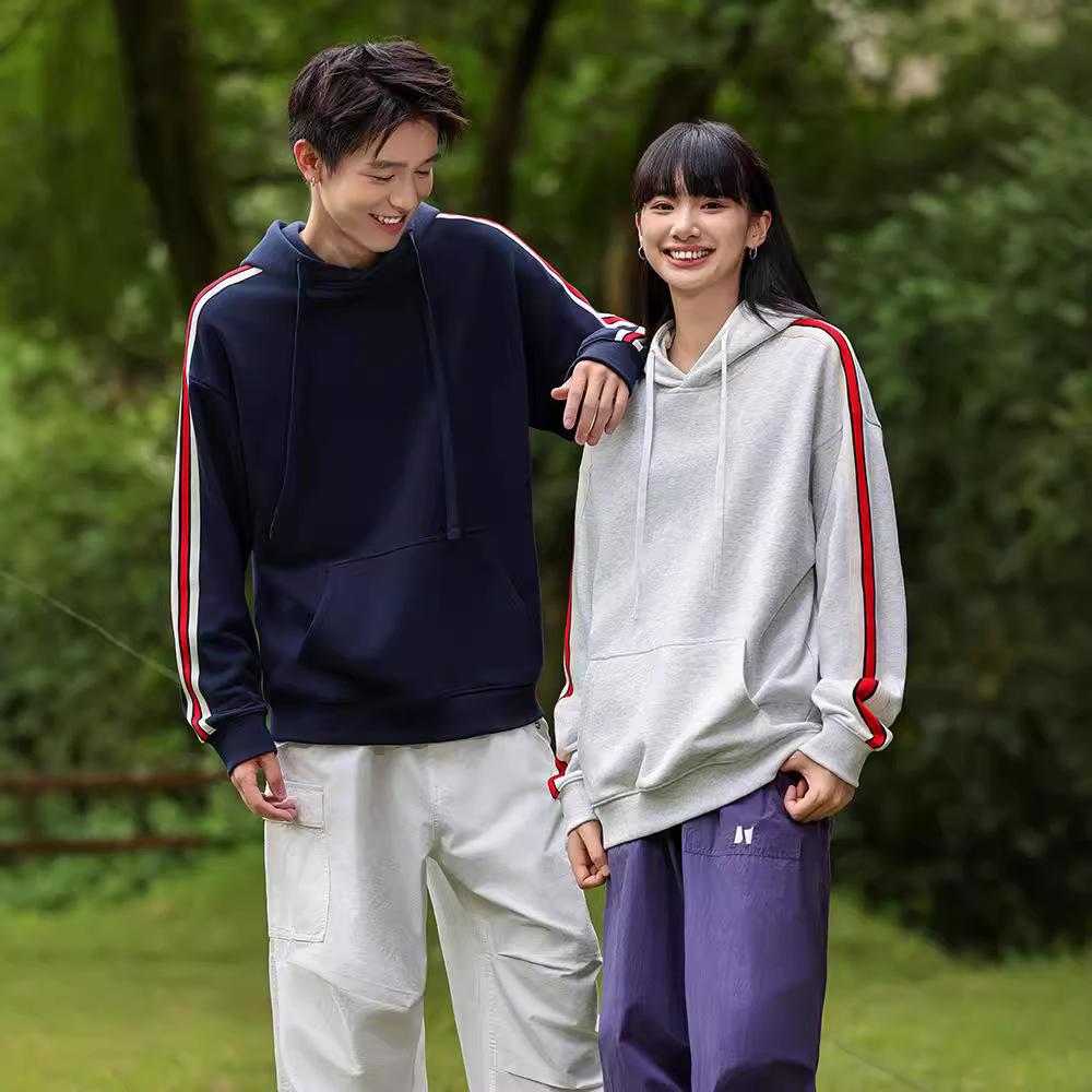 2024 Autumn/Winter Oversize Unisex Drop Shoulder Hoodie Sweatshirt