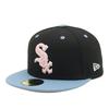 Cap 59FIFTY MLB Chicago White Sox Black Blue 7 59Fifty Color Black Siate 3/8 2-Tone