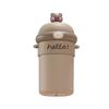 Children's Portable Double-Layer Glass Sippy Cup