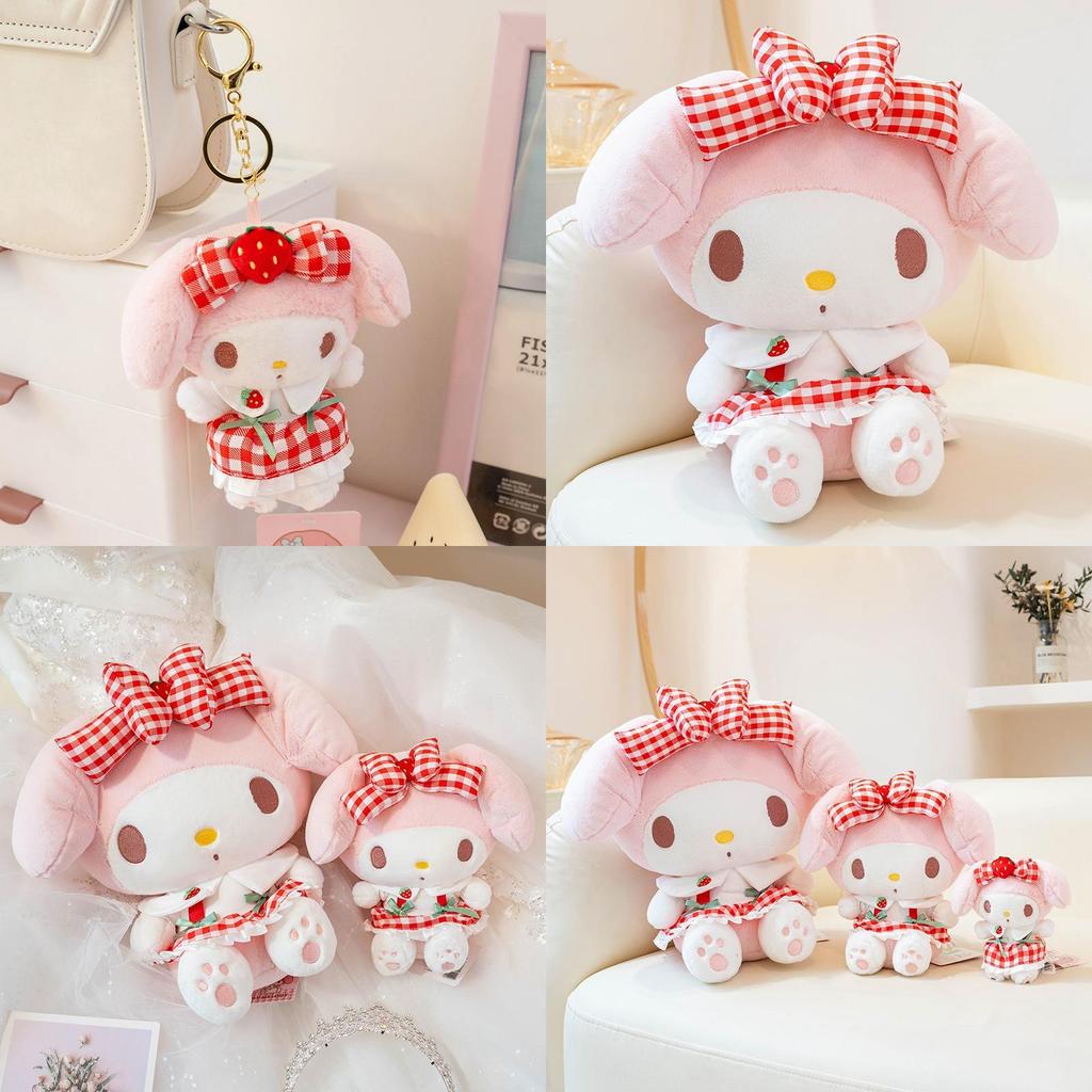 Melody Strawberry Plush Keychain Soft Toy For Girls And Collectors