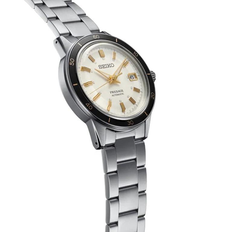 Seiko Presage Automatic SRPG03J1 Style 60’s Series White Dial Men’s Watch
