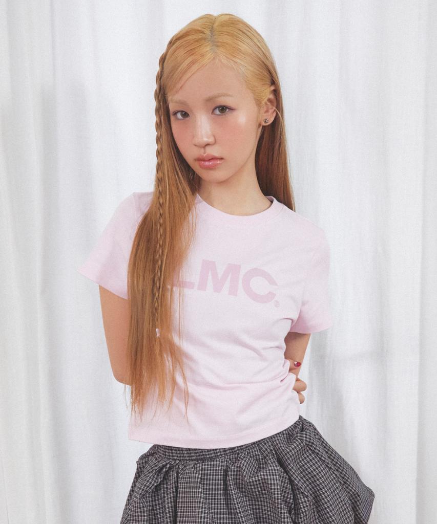 LMC Wm Og Cropped Tee Pink