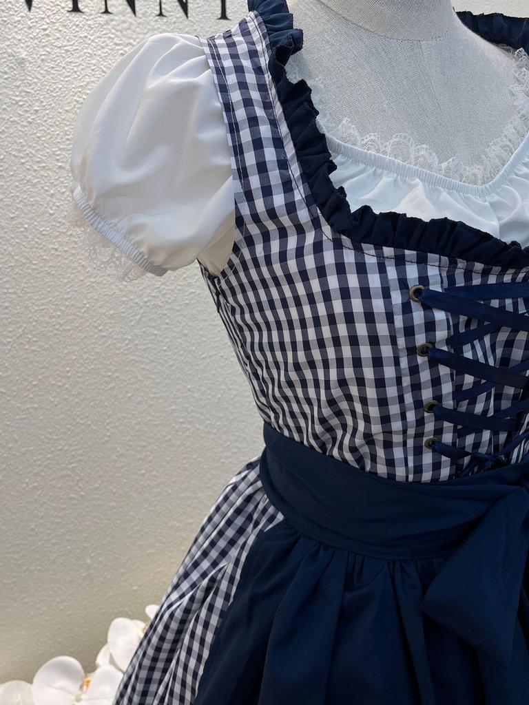 Halloween Beer Maiden Dress - European & American Oktoberfest Costume