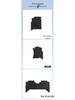 Black Wear-Resistant Velour Floor Mats for JAC T6 (2018-2024) - Custom Fit, In Stock