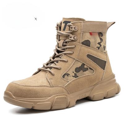 Indestructible Safety  Men Steel Toe Puncture-Proof Sneakers Male  Women Non Slip Work Shoes