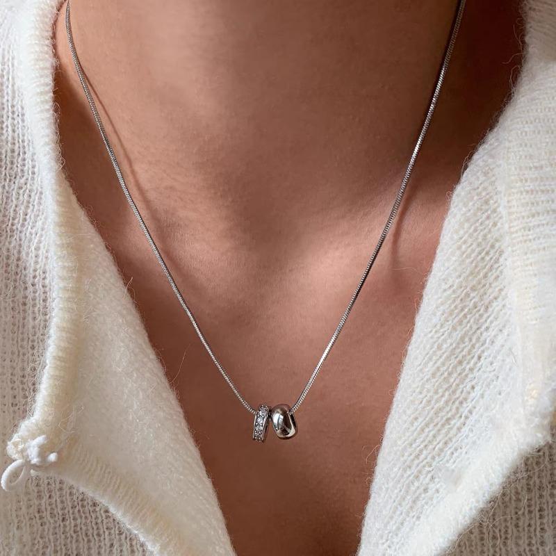 Titanium Steel Non-fading Small Waist Necklace Women's Summer Niche Design Accessories Collarbone Chain Pendant