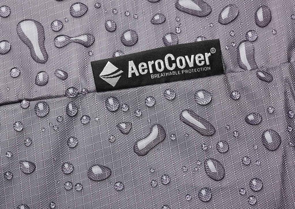 Garden Table Cover 7922 100X160X70 Aerocover Gray Homms