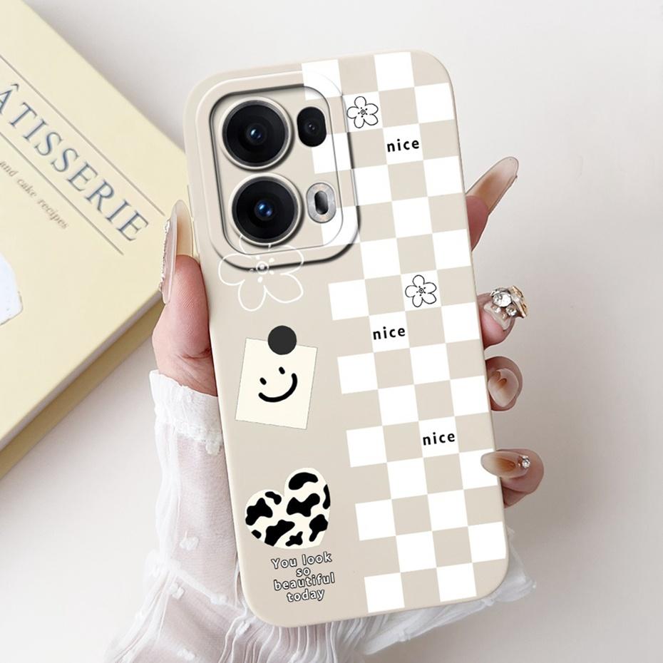 Cute Cartoon Phone Case For OPPO Reno13 Pro / Reno13 / Reno13 F 4G 5G Soft Silicone Protective Cover For Oppo Reno 13 13F 13Pro