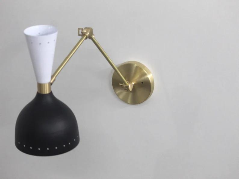 Illuminate Your Space with Our Handcrafted Brass Wall Sconce