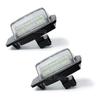 Error Free LED License Number Plate Lights For Mitsubishi Outlander Mk2 Mk3 Eclipse 3 4 Cross Galant Lancer Sportback Xpander