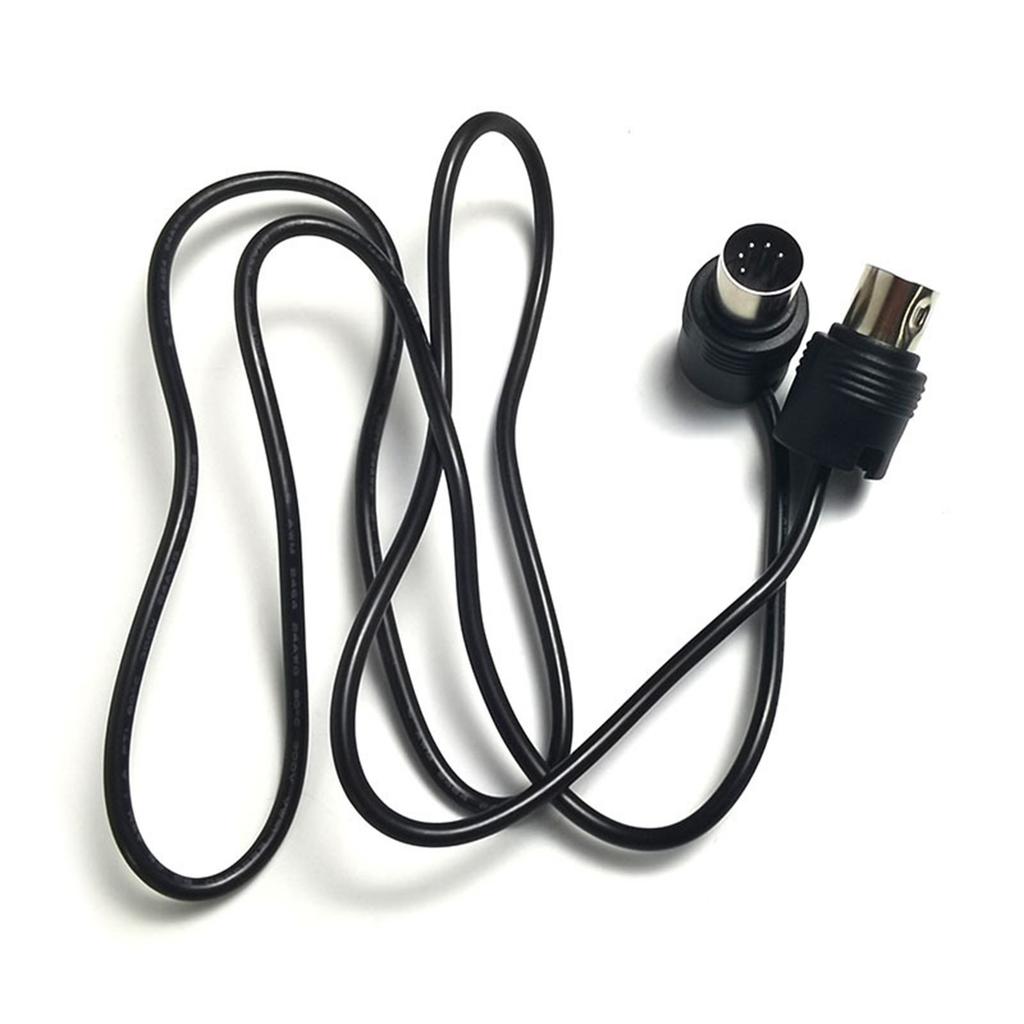 Male to Male Cable 5 Pin 360 Degree Electric Piano Keyboard Effector Sound Card Transmission Extension Cord Cable Plug
