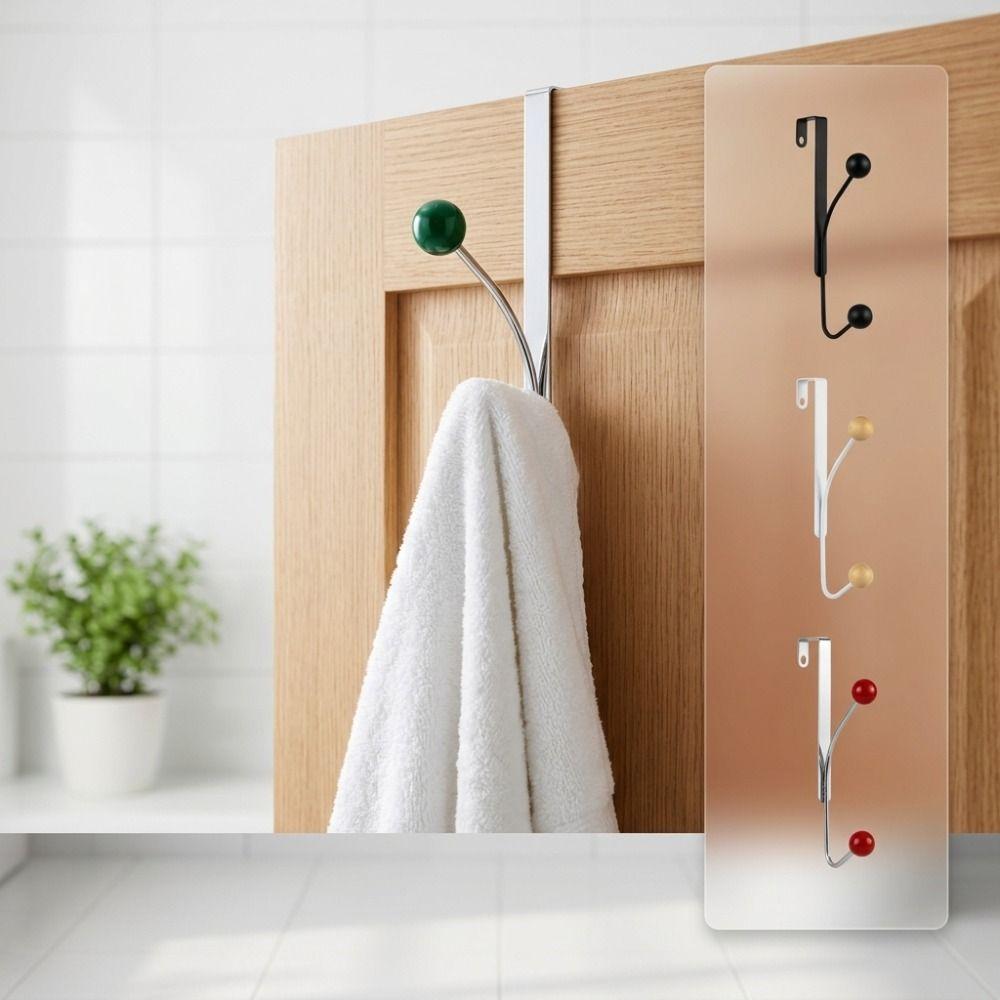 Easy Installation Door Rear Hook Multifunctional Coat Rack Storage Hook Living Room