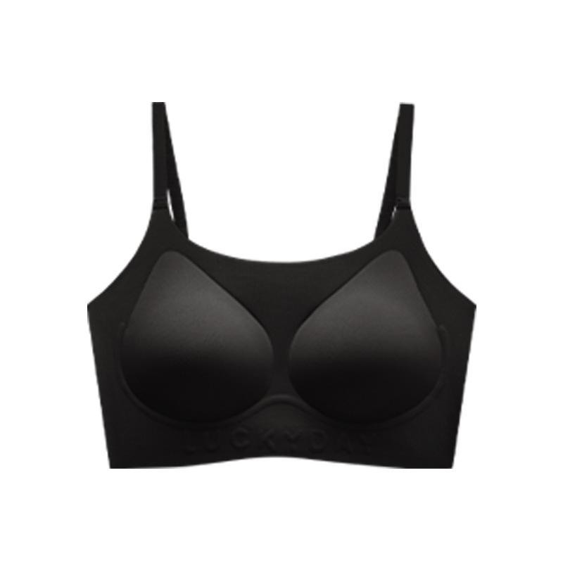 Liquid foundation invisible seamless underwear women's small breasts gather anti-sagging beautiful back bra integrated women's bra summer thin style