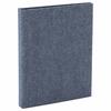 Album photo Nakabayashi Cotto Black Mount, soudé, type L, 1 niveau, pochette, bleu A COPL 241 B