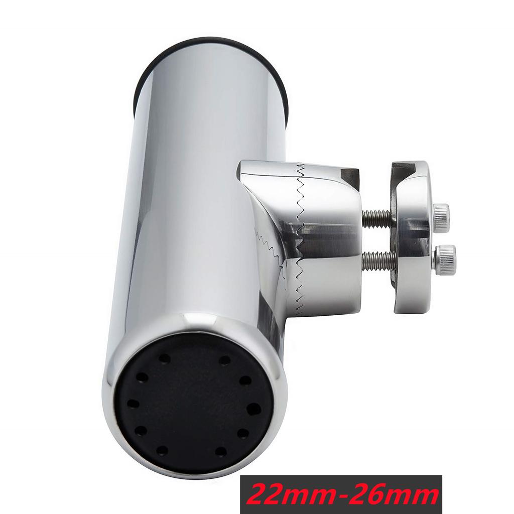 Boat Accessories High quality large pipe clamp Marine Stainless Steel Fishing Rod Holder Rail Mount rod pod Yacht