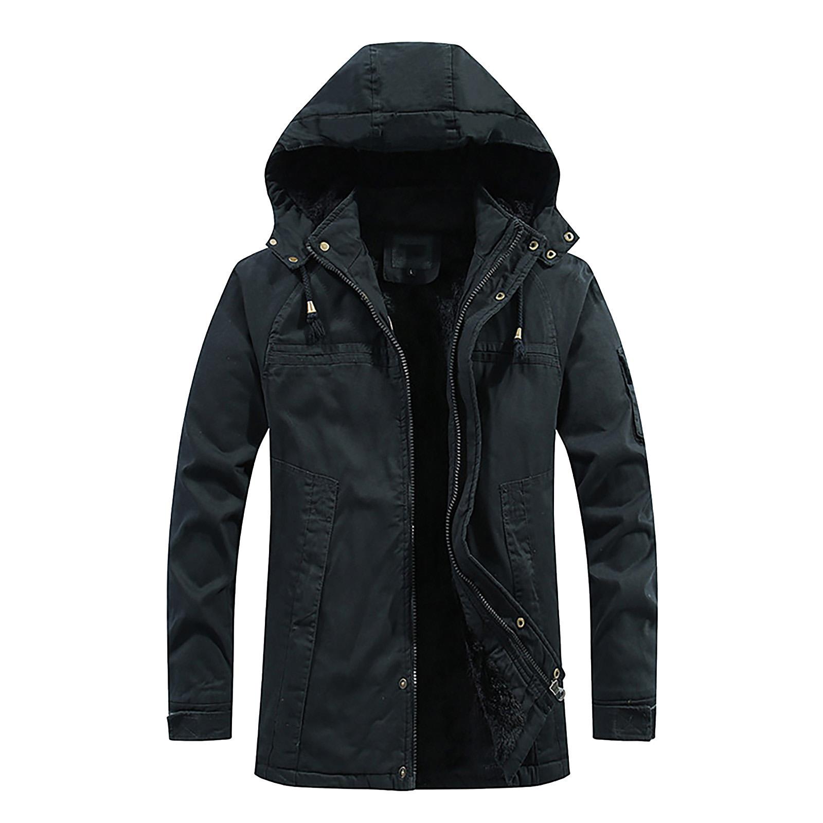 

Men s Business Casual Carnival Corduroy Jacket XXL чорний