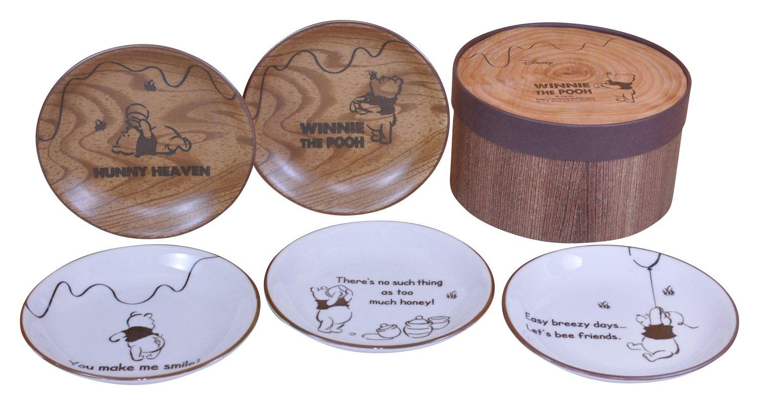 

Disney Slow Cafe Plate Assortment Pooh Set, 3524-01 белый