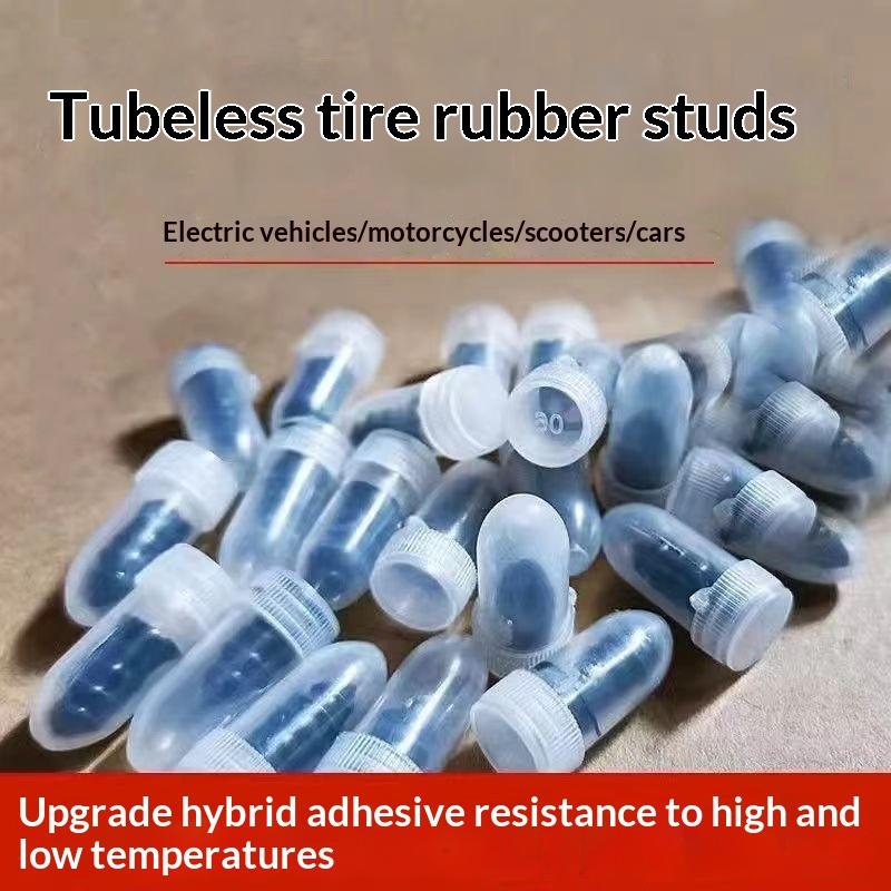 Puncture Repair Kit For Car Vacuum Tire Repair Screws Tire Rubber Screw Nails W/Box Quick Repair For Tire Plug