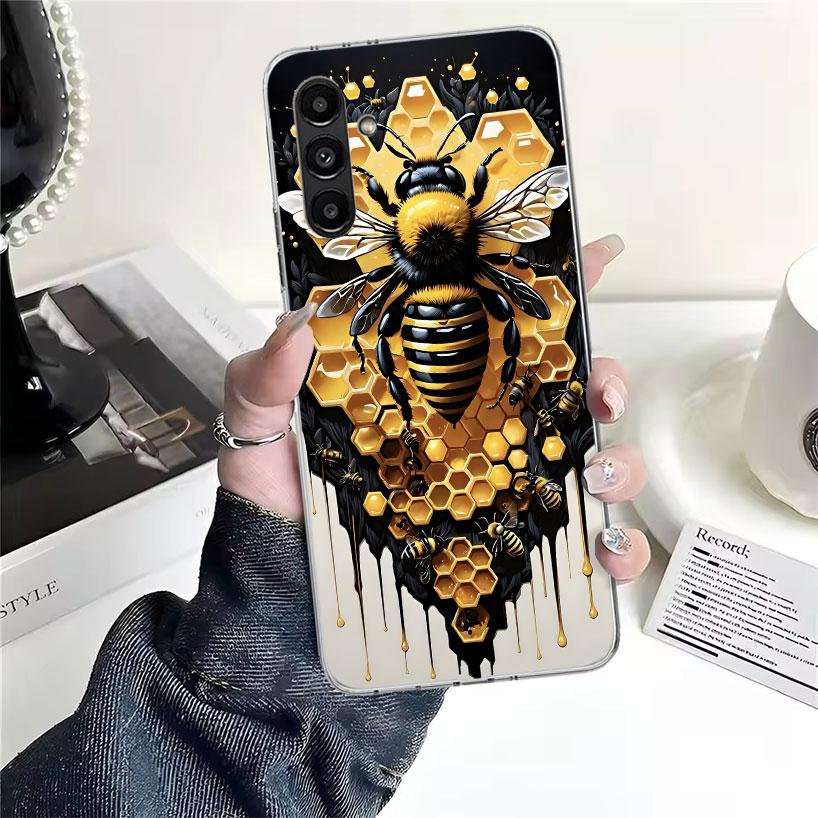 Bee Keeping Honey Animal Phone Case For Samsung Galaxy A13 A14 A15 A16 A17 A53 A54 A55 A56 A57 A33 A34 A35 A36 A37 A23 A24 A25 A