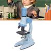 Kids Microscope Set Clr Image Source Science Educational Magnifier Toy with LED Light
