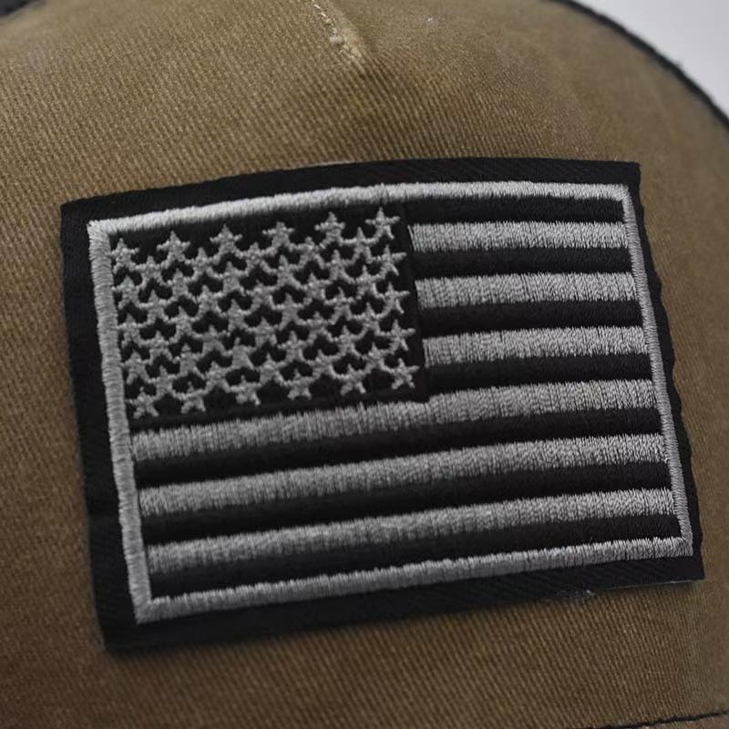 New Fashion Cotton Men Women Tactical Fashion Baseball Cap Usa American Flag Outdoor Unisex Hip Hop Hats