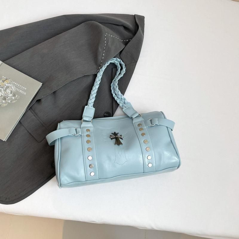 

Персонализированная сумка через плечо Стильная и модная сумка-бостон на одно плечо синий