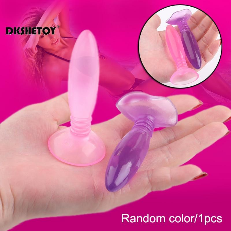 Manual Female Masturbation Device Anal Plug Silicone Simulation Penis Vibrator Portable Adults Sex Toys For Women