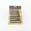 1SET/9PCS Hand Tools Sharp Belt Punch DIY Leather Tools Head Hardening Punch Chisel Punch Round Punch