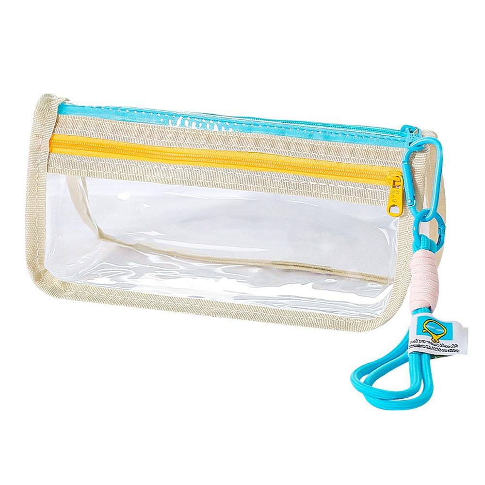 

with Lanyard Pencil Case Large Capacity Triangle Pencil Bags Pen Bag School Office Supplies