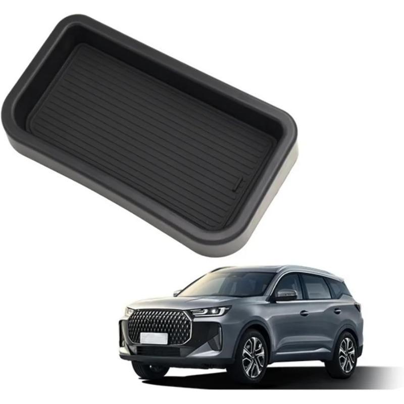 For JAECOO J7 PHEV 2024 2025 2026 Car Center Console Navigation Screen Rear Storage Box Dash Organizer Tray Interior Accessories